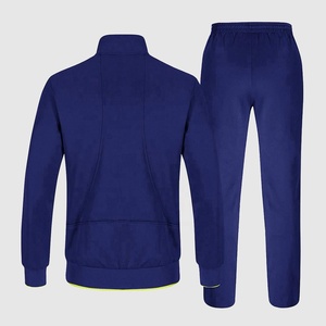 Conjunto Deportivo Casual para Hombre, Chaqueta con Cierre Completo, Cálido, Transpirable, de Secado Rápido, Traje Deportivo Ecológico, con Cierre de Cremallera en Contraste de Color - Product Image 2