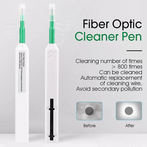 Factory Supply 2.5mm SC/FC/ST Connector Fiber Optic <b>Pen</b> Type Cleaner One Click Optic Fiber Cleaner - Product Image 2