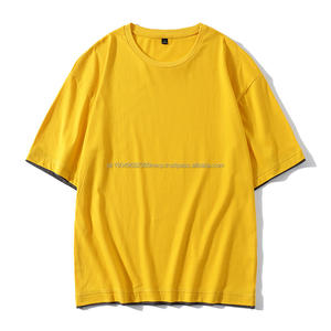 Yls alta calidad sin marca en blanco 250gsm 100% Material de algodón camiseta impresión personalizada para hombres - Product Image 6