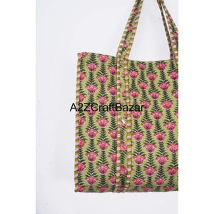 Bolso de playa grande de algodón a rayas estilo bohemio hecho a mano para mujer con asa larga para viajes, fiestas, compras y uso diario. - Product Image 3
