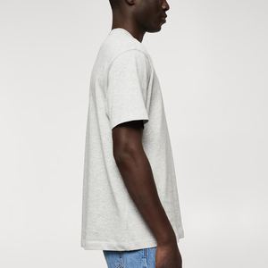 เสื้อยืดผู้ชายคุณภาพสูง ปี 2026 ผ้าคอตตอนถักเนื้อแน่น 240 GSM ทรงเข้ารูป สวมใส่สบายๆ สำหรับกิจกรรมกลางแจ้ง คุณภาพสูง - Product Image 2