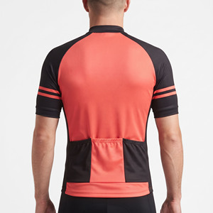 Maillot de sport respirant à manches courtes pour hommes, maillot de cyclisme sur route avec col montant, maillot de cyclisme fitness pour hommes - Product Image 2