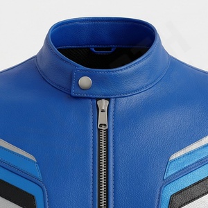 Chaqueta de Motociclista de Cuero Genuino para Hombre de la Mejor Calidad, Nueva Colección de Invierno, Chaquetas de Motocicleta con Protecciones Desmontables Personalizadas - Product Image 4