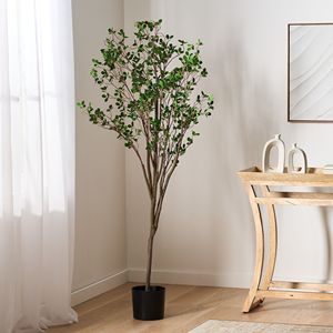 Bonsái Artificial de Hojas de Milán de 70.9 Pulgadas, Decoración para el Hogar y Regalo de Inauguración, Plantas y Follaje Artificiales - Product Image 3