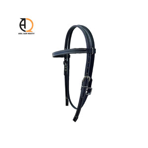 Arnés de Caballo Personalizable de Nylon y Cuero para Doble Caballo, Accesorios de Equitación en Estilos Western e Inglés, Arnés de Fabricante - Product Image 6