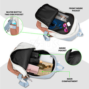 Large Capacity Crossbody Bag With Practical Storage For Everyday Organization Crossbody Bag - Product Image 5