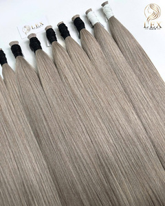 Extensiones de Cabello Humano LEX HAIR, Color 613, Cabello Virgen Remy, Puntas Completas, Envoltura Blanca - Product Image 4