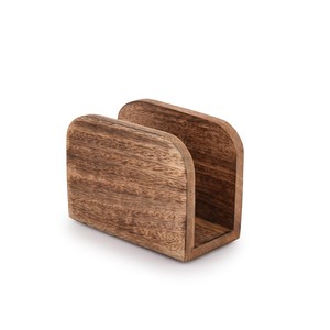 Porte-serviettes en bois de Sheesham avec incrustation en laiton - Artisanat artisanal en gros - Product Image 5
