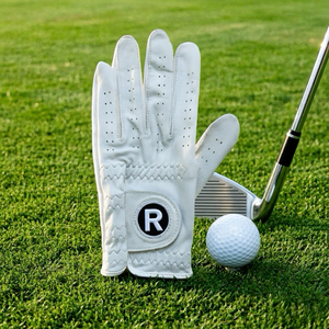 Premium Cabretta Leather <b>Golf</b> Glove Custom Logo Breathable Anti Slip Professional Men <b>Golf</b> Gloves OEM - Product Image 1