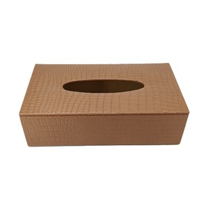 Boîtes à mouchoirs en cuir à imprimé animal, porte-serviettes, couvercles de rangement, support de table, décoration pour hôtel, salon, logo personnalisé, dîner, dressing - Product Image 3
