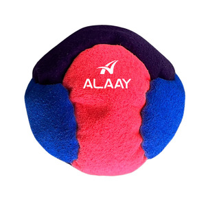 Custom Logo <b>Hacky</b> <b>Sack</b> Footbags PU Synthetic Suede Toy Balls with Multiple Panels - Product Image 3