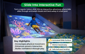 Sistema de Juego Interactivo Digital con Proyección en el Suelo para Niños |   Inflable Seguro y Atractivo de Metal ABS para Escuelas y Parques |   INEK00019 - Product Image 4