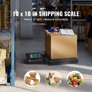 Bilancia Digitale per Spedizioni 110 Libbre (50 kg) con Risoluzione 0,07 oz, Funzione Timer, Tara e Hold, Display LCD Pieghevole a 90°, Capacità 100 kg - Product Image 6