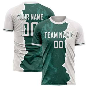 Camisetas de Fútbol para Hombre al por Mayor 2026, con Nombre de Equipo, Impresión por Sublimación, Poliéster, Antibacterianas, Protección UV, Secado Rápido, OEM - Product Image 4
