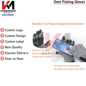 Guantes de Pesca Impermeables Anti UV, Transpirables, Antideslizantes, para Manipulación de Peces al Aire Libre, para Hombres y Mujeres - Product Image 4