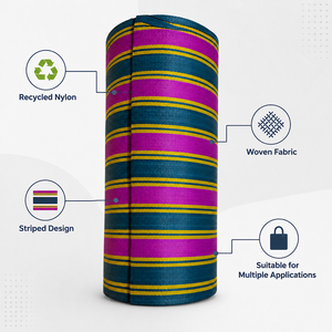 Eco-Friendly <b>Recycled</b> Nylon Woven Fabric Roll for <b>Backpacks</b>, Travel Bags, Outdoor Equipment and Industrial Applications - Product Image 5