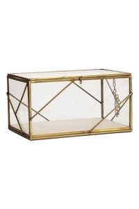 Boîte de rangement pour bijoux en métal décorative de luxe, fabriquée à la main, pour cadeau de mariage et décoration intérieure - Product Image 6