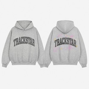 Sudadera con Capucha Personalizada Trackstar OEM ODM, Unisex, Oversize, de Forro Polar, Etiqueta Privada, Ropa Urbana, Suministro de Fábrica, Talla Personalizada TS-HD-006 - Product Image 6