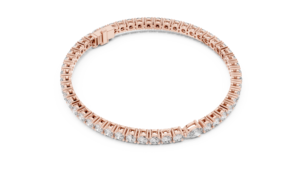 Bracelet tennis en or massif 10K avec diamants de laboratoire taille radiant 5,75 carats certifiés IGI, unisexe, luxe, 13,63g, bijoux fins, vente en gros - Product Image 4