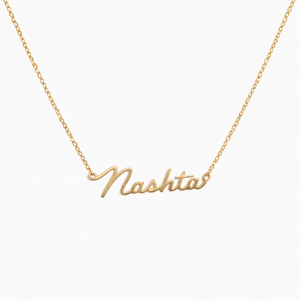 Collier personnalisé tendance en or massif plaqué or 18 carats avec nom et initiale, cadeau de fiançailles ou de mariage pour femme, style décontracté - Product Image 3