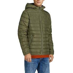 Customized Men's <b>Jackets</b> <b>Warm</b> Puffer <b>Jacket</b> with Water Resistant Outer Shell and Personalized Branding - Product Image 1