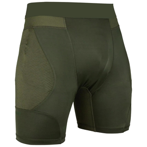 Custom <b>Compression</b> Running <b>Shorts</b> for <b>Men</b> Mid Solid Color Quick Dry Breathable Eco-Friendly Gym Fitness Sports Design Workout - Product Image 1