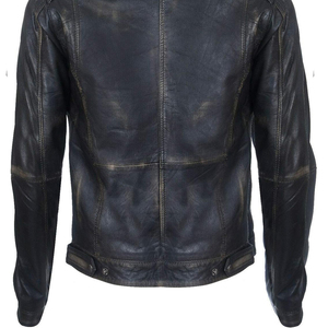 Chaqueta de Cuero Sintético PU con Cuello de Piel, Estilo Urbano Otoño-Invierno, Nueva, Ajustada, Casual, Tallas Grandes, Cortavientos de Lona - Product Image 6