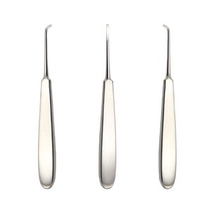 Ensemble de 3 instruments chirurgicaux dentaires en acier inoxydable Warwick-James Root Elevator pour extraction dentaire et chirurgie buccale - Product Image 1