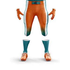 New Arrival Men's Custom Designed Sublimation Printed Plus Size Comfortable Fit Quick Dry Breathable American Football Uniform - Product Image 5