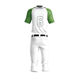 Conjunto de Uniforme de Béisbol y Sóftbol Unisex, Cómodo, Transpirable, Antibacterial, de Secado Rápido, Diseño por Sublimación, Tallas Grandes - Product Image 3
