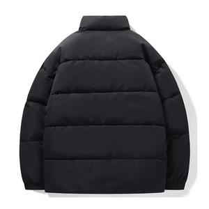 Breathable Custom Men Stand Collar Winter <b>Waterproof</b> <b>Padded</b> Bubble <b>Jacket</b> Quilted Outdoor Custom Puffer <b>Jacket</b> - Product Image 2