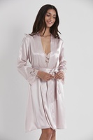 Peignoir Élégant sans Manches pour Femme, Grande Taille, Ensemble de Nuisettes et Lingerie Sexy 2 Pièces, Vêtements de Détente en Gros