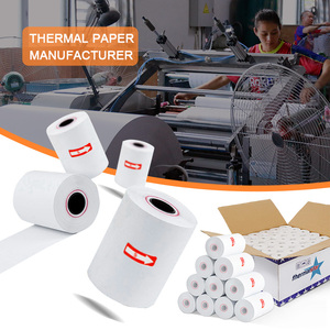 Papel Térmico para Impresora de Recibos de Caja Registradora, 48 g/m², Rollo de 56 x 13 m, 13 x 56 mm, 15 40 - Product Image 3