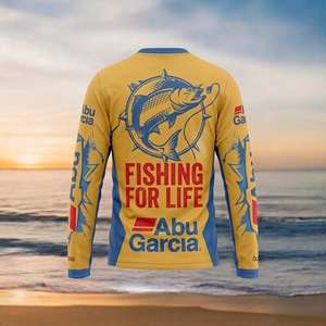 Chemise de pêche personnalisée, maillot sublimé professionnel, uniforme d'équipe de pêche à séchage rapide, chemise de performance unisexe OEM, UPF 50, motif animal - Product Image 5