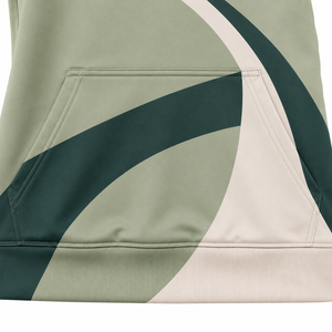 Sudadera con Capucha para Mujer, Estampado Completo, Tela Sublimada, Textura Suave, Construcción Transpirable, Ajuste Cómodo, Ropa Casual Urbana - Product Image 6