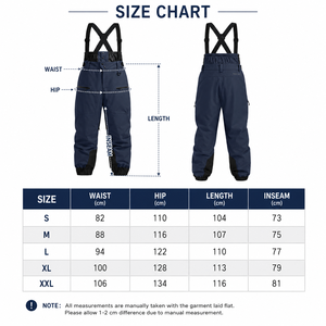 Pantalones de Nieve Impermeables Personalizados, Pantalones de Esquí para Invierno, Overoles Resistentes al Viento para Snowboard, Venta al Por Mayor - Product Image 6