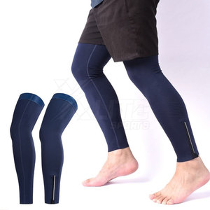 Calentadores de Piernas para Ciclismo con Tela Ligera y Transpirable de Poliéster/Nailon, Diseño Flexible, Unisex, para Todas las Estaciones - Product Image 3