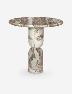Luxury living room <b>table</b> marble finish decor <b>table</b> premium round <b>centre</b> <b>table</b> stylish glam furniture luxury marble accent <b>table</b> - Product Image 6