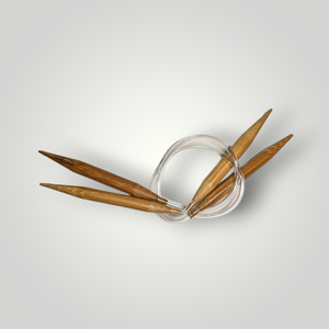 Agujas de tejer circulares de madera de primera calidad ¡Cordón duradero de acabado suave y diseño ergonómico para tejer sin enredos ni esfuerzo! - Product Image 5