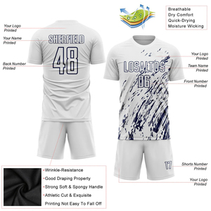 Muestras Gratis 2026: Conjuntos de Camisetas de Fútbol al por Mayor, Personalizadas con Sublimación, Manga Corta, Transpirables y de Secado Rápido - Product Image 3