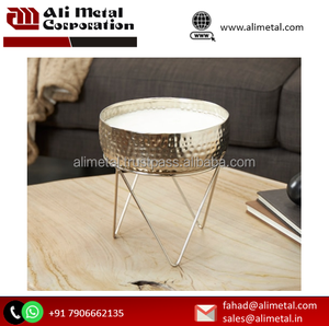 Bougie en cire coulée à la main argentée en métal votive avec support idéal pour la décoration de festival et d'occasion Personnalisation - Product Image 2