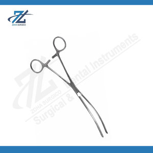 Pinzas Hemostáticas Kocher Rectas y Curvas, Juego de Instrumentos Quirúrgicos de Acero Inoxidable, Pinza para Agarrar Tejidos de Alta Calidad - Product Image 5
