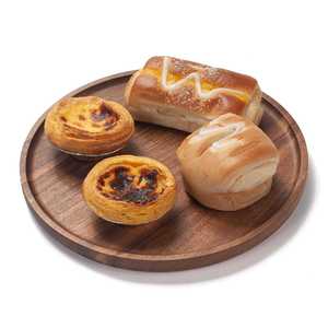 Plateau de service en bois d'acacia, écologique, fait main, durable, design minimaliste, décoration d'intérieur pour plats, assiettes, Ramadan, Eid - Product Image 6