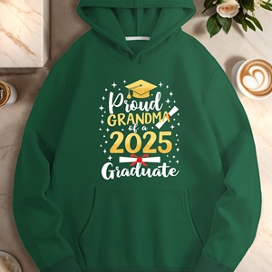 คุณยายภูมิใจใน2025เสื้อฮู้ดลำลองของผู้หญิงจบการศึกษา - Product Image 2