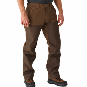 Pantalon de chasse pour homme SAJZA, marron, en tissu ripstop imperméable, coupe-vent, respirant, camouflage, couleur unie, en toile, pour l'hiver - Product Image 1