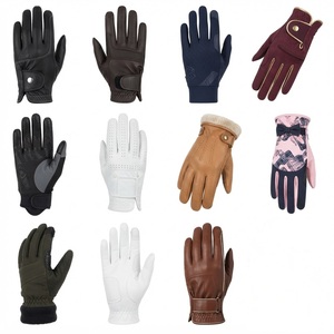 Guantes de Cuero para Motociclismo, Unisex, Transpirables, Antideslizantes, Compatibles con Pantalla Táctil, Cierre de Velcro, para Uso en Verano - Product Image 2