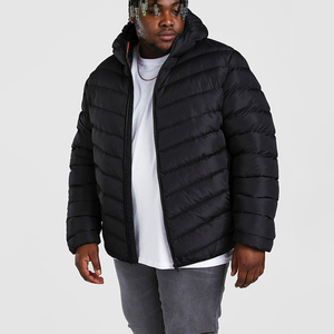Customization OEM Clothing Manufacturer Men Winter Plus Size <b>Waterproof</b> Down Puffer <b>Padded</b> <b>Jackets</b> with Custom Logo - Product Image 1