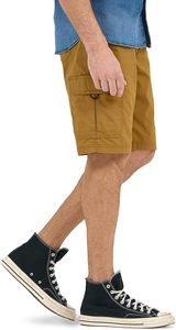 Men's Cargo Denim Shorts Mid Waist Solid Color Breathable Casual Summer Wear With Pockets Woven Cotton Fabric - Product Image 6