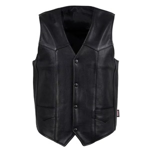 Chaleco de Cuero Profesional para Motocicleta, con Logotipo Personalizado, Estilo Biker, Transpirable, Vintage, Impermeable, Resistente al Viento, Reversible, para Invierno - Product Image 4