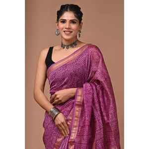 Sari en soie MAHESWARI - Product Image 1